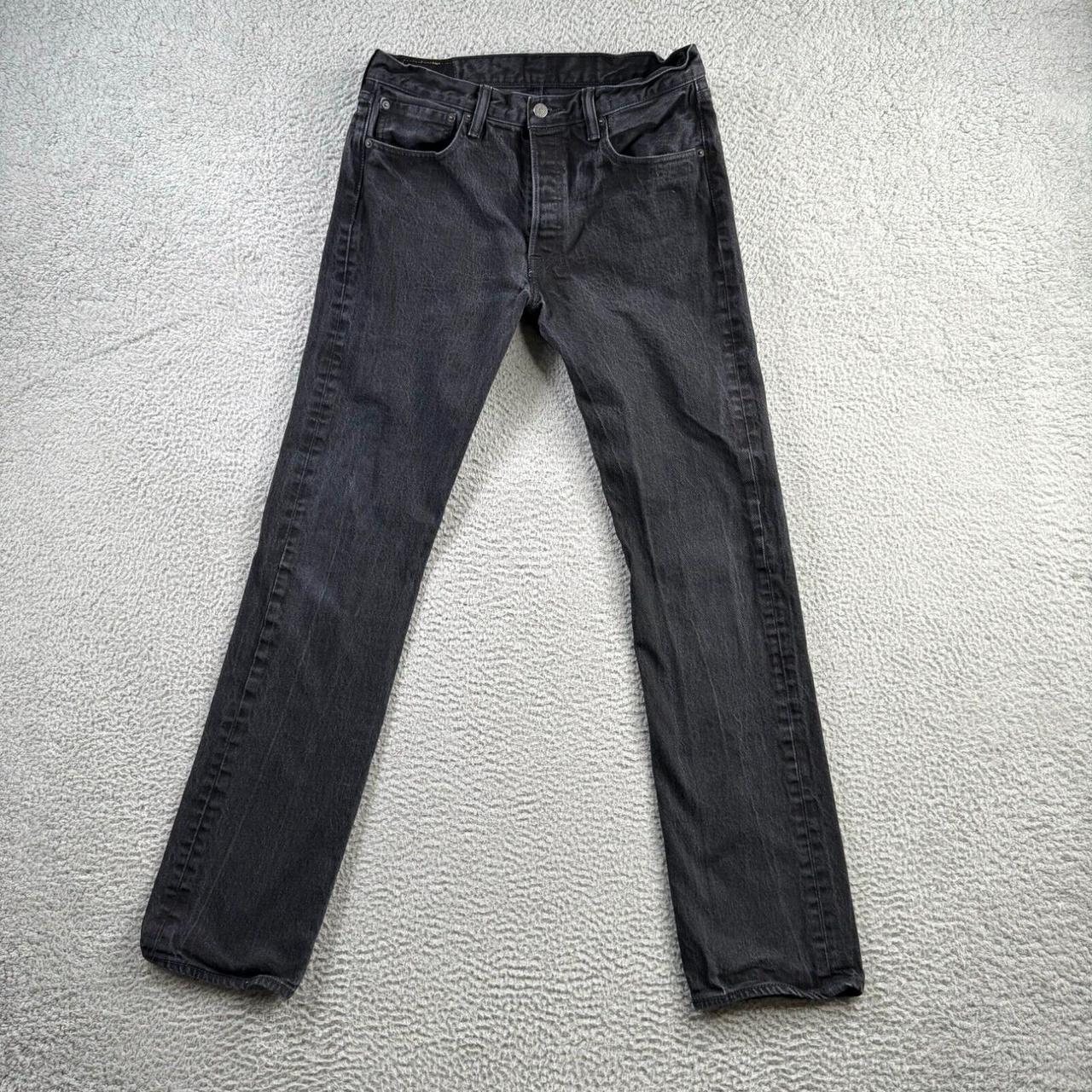 Levis Jeans Mens 34x36 Fits 33x34 Black 501. Depop