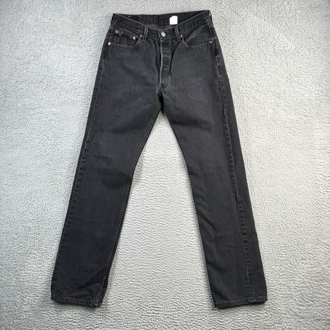 Vintage Levis Jeans Mens 33x36 Fits 31x34 Black. Depop