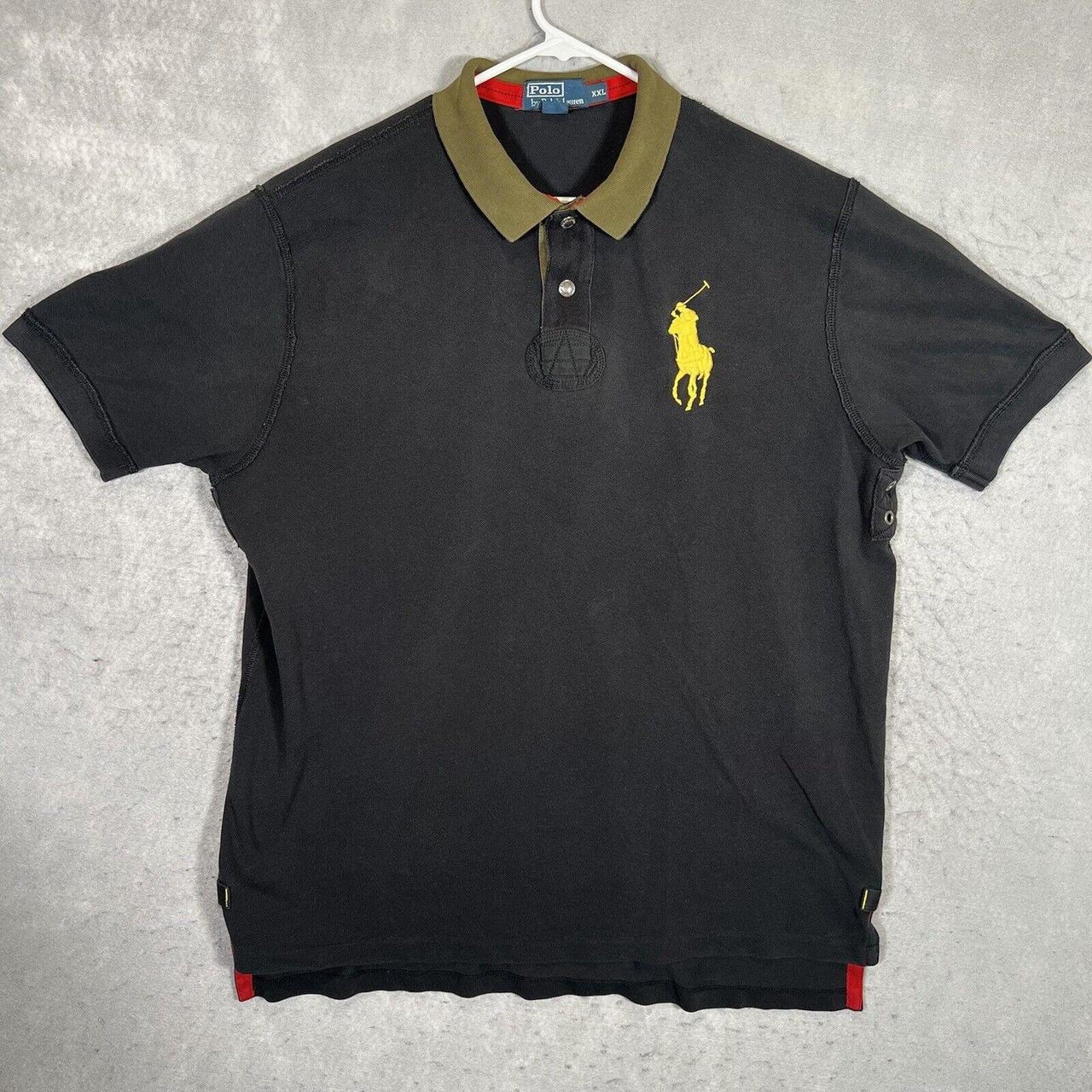 A1 POLO RALPH LAUREN BIG HORSE POLO SHIRT ADULT 2XL... - Depop