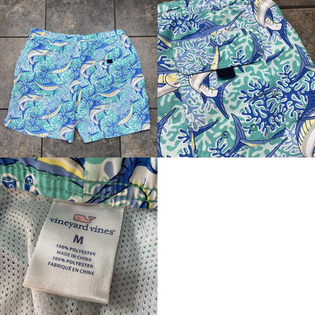 MENS VINEYARD VINES SWIM TRUNKS BATHING SUIT SHORTS... Depop