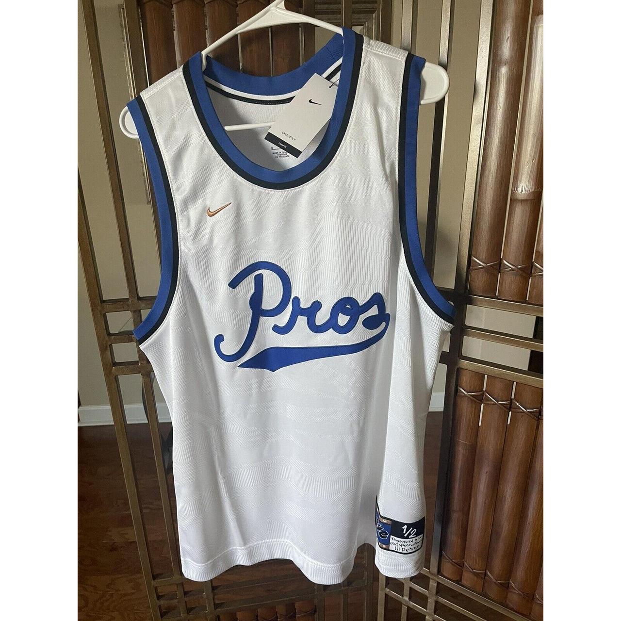 NIKE PROS LIL PENNY 1/2 CENT JERSEY WHITE DA5991 100 - Depop