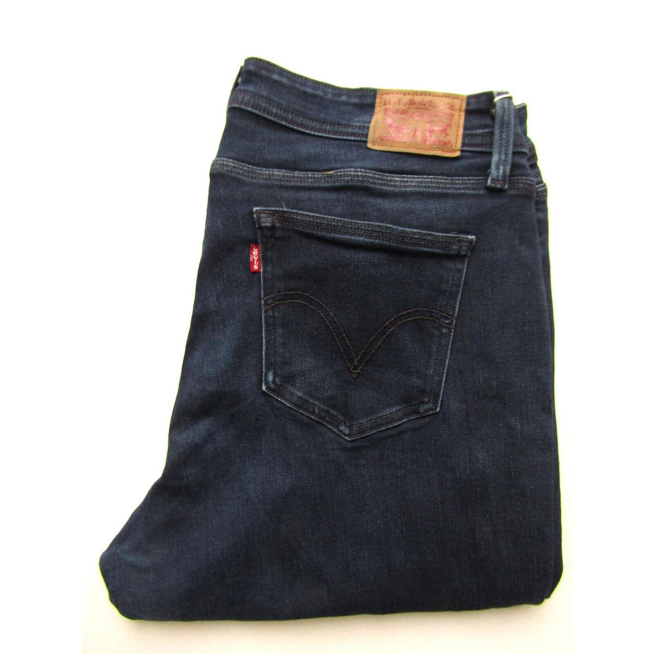 LEVI'S 529 WOMEN'S CURVY BOOTCUT 16S W33 L30 DARK... - Depop