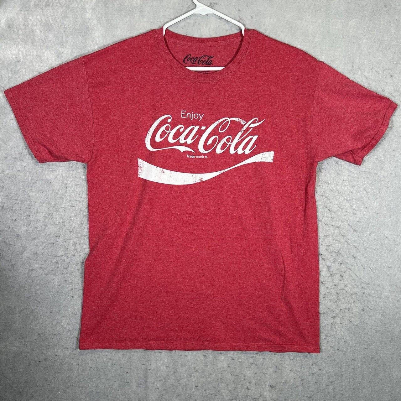 A1 COCA COLA SODA DRINK PROMO RETRO SHIRT ADULT... - Depop