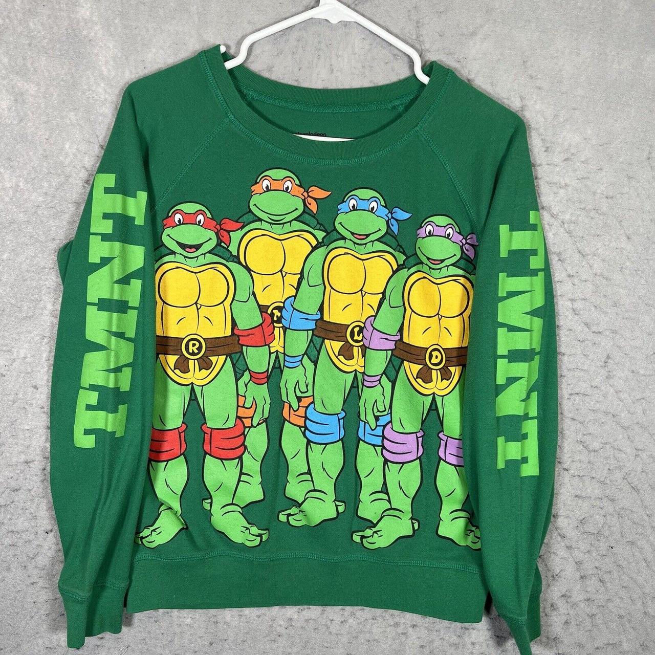 Teenage Mutant Ninja Turtles Shirt Men Large Green - Depop