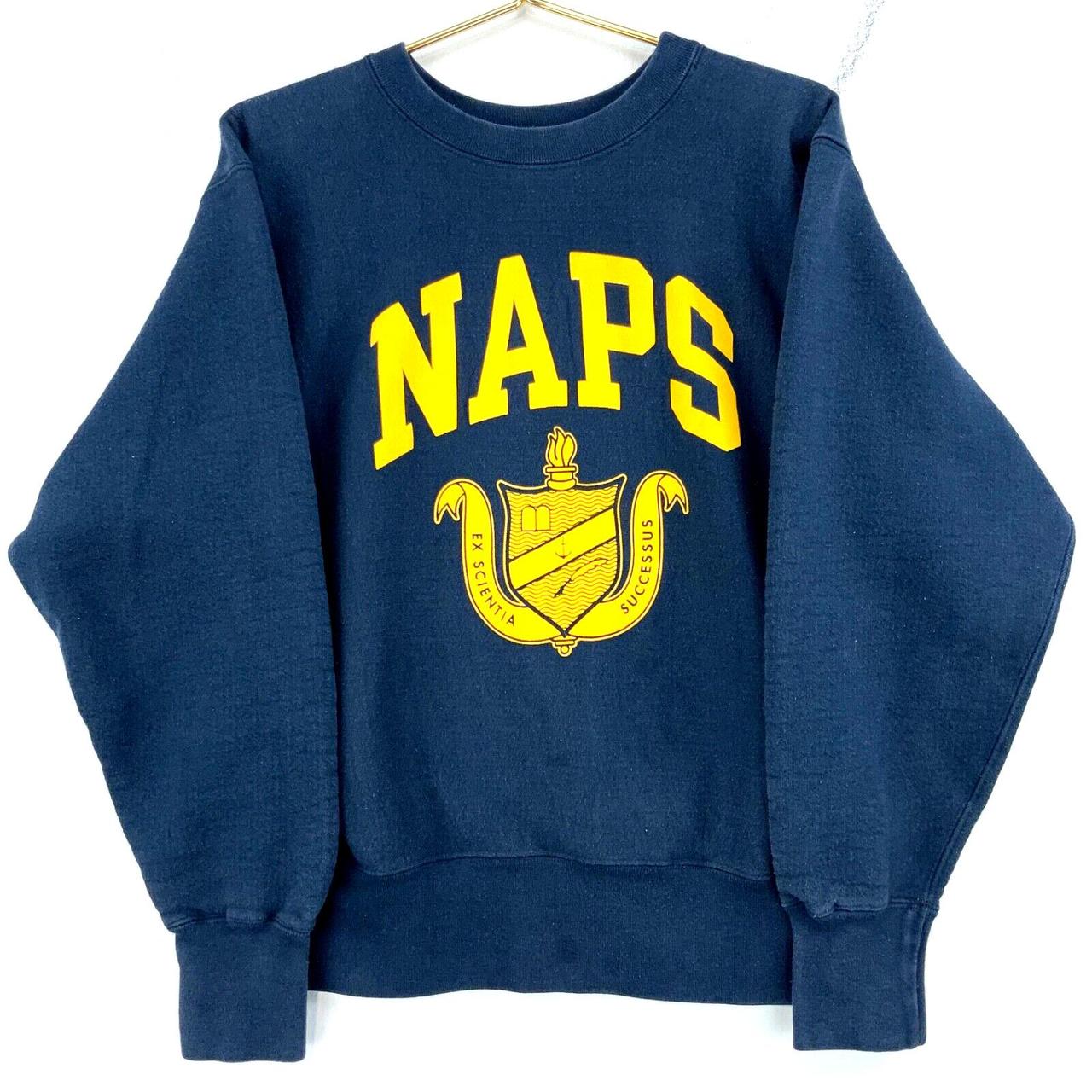 Blue Q Men's Blue Sweatshirt Depop