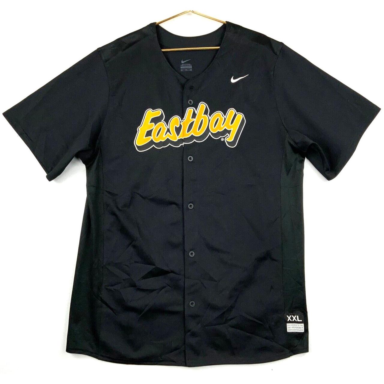 Oregon Ducks Nike Replica Two-Button Baseball Jersey - Green