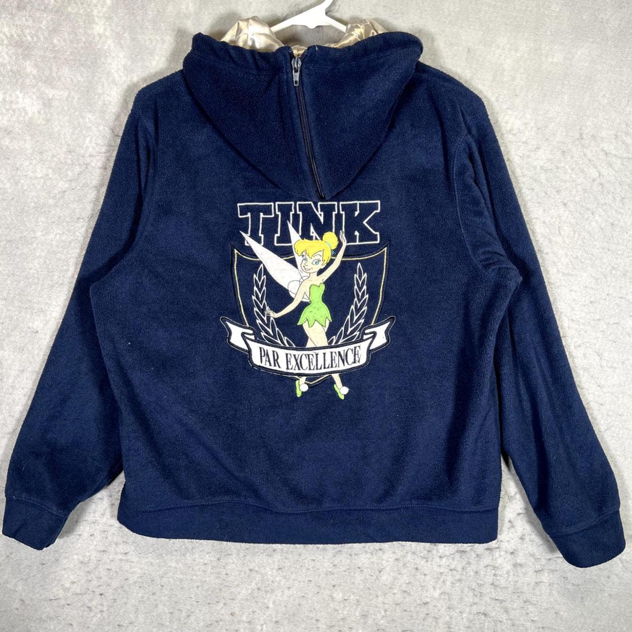 Tinkerbell zip up on sale hoodie