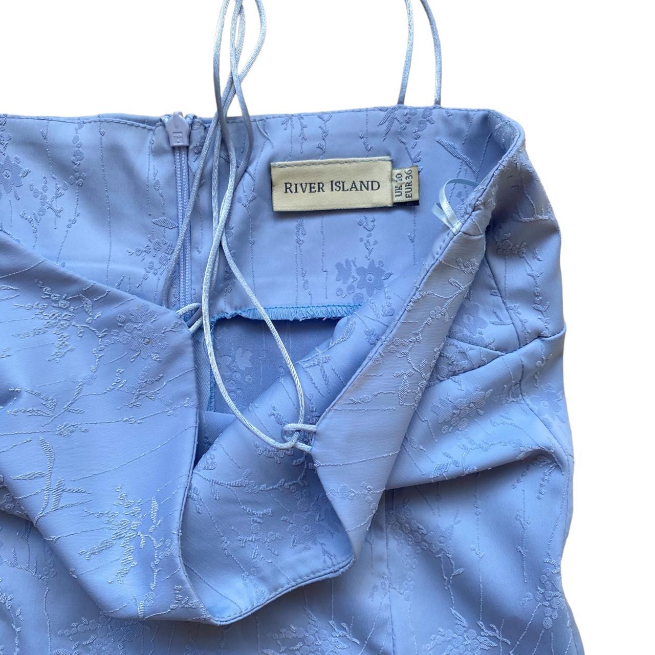 River Island Women's Blue Dress Depop