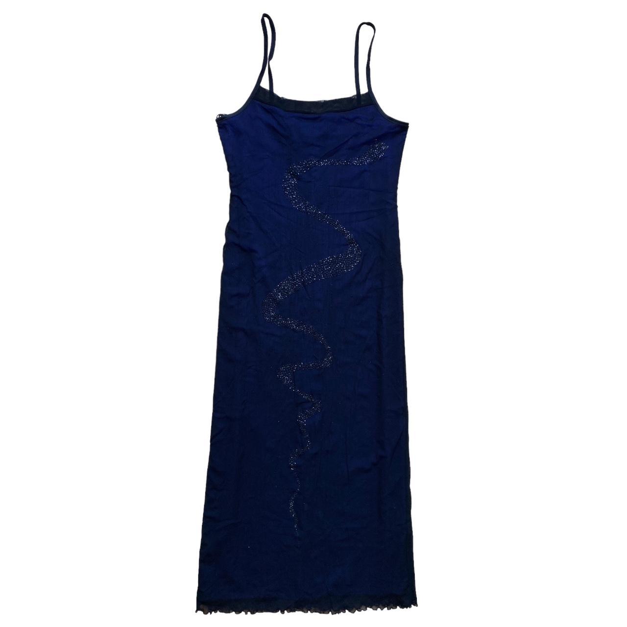 New Look Women's Black and Purple Dress Depop