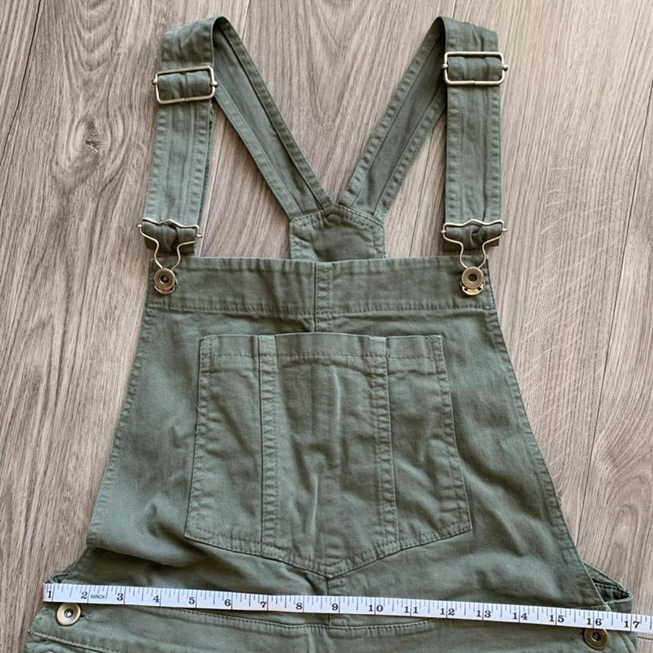 Green overalls from simons. Made in Italie. Worn. Depop