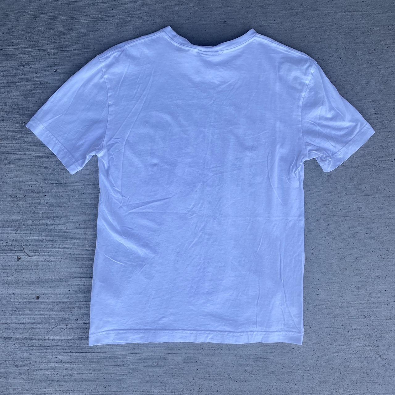 H&M Men's Black and White Tshirt Depop