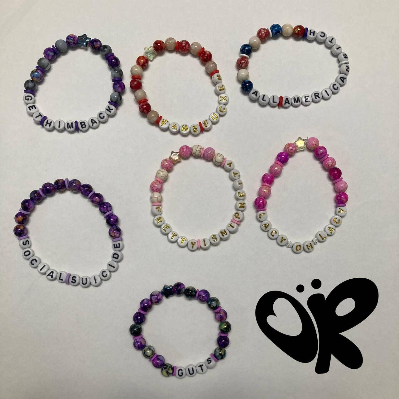 olivia rodrigo bracelet — bad idea right?, Women's Fashion, Jewelry &  Organisers, Bracelets on Carousell