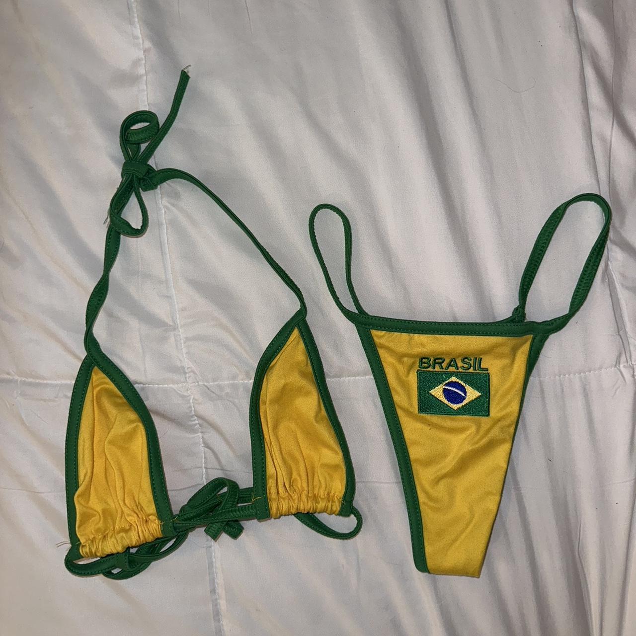 brazil bikini worn once size small - Depop
