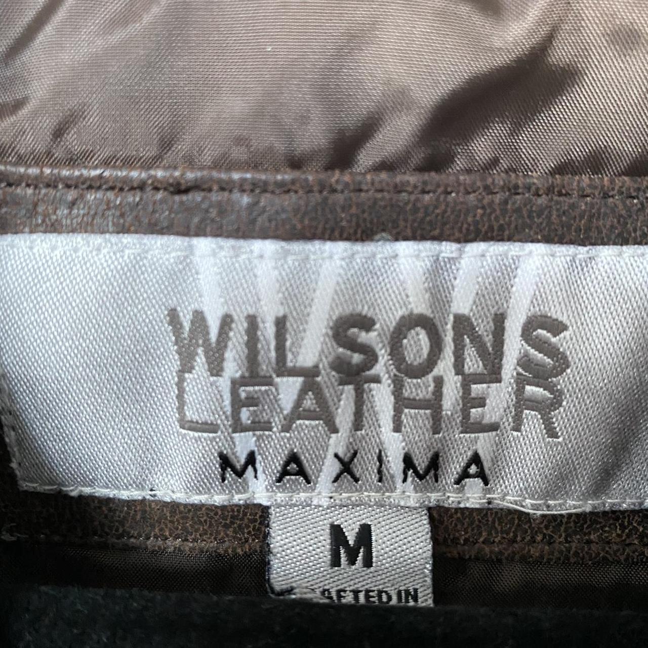 VINTAGE WILSON LEATHER JACKET Brand: Wilson Leather... - Depop