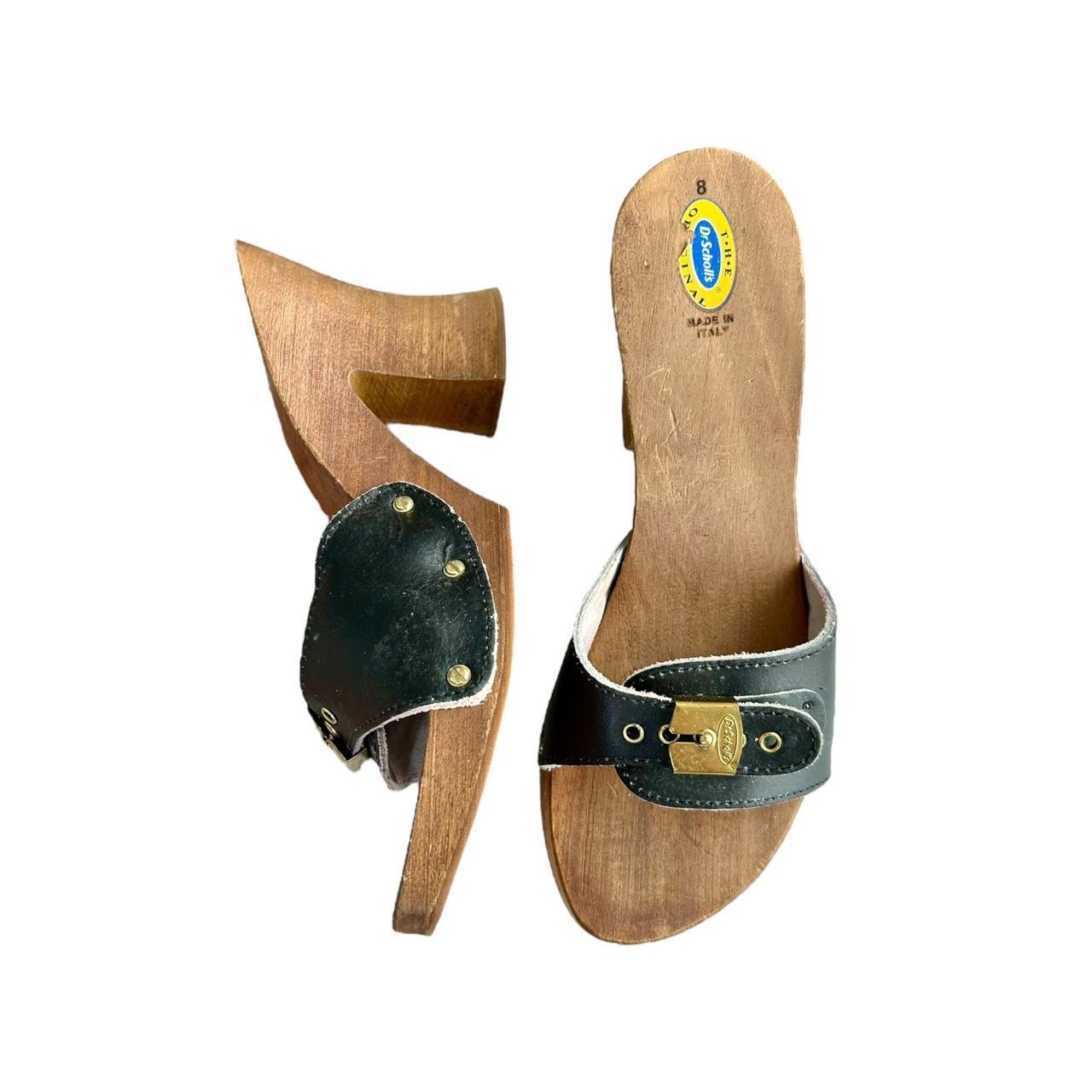 Scholl's Shoes Dr Scholl Wooden Sandals Australia Vintage