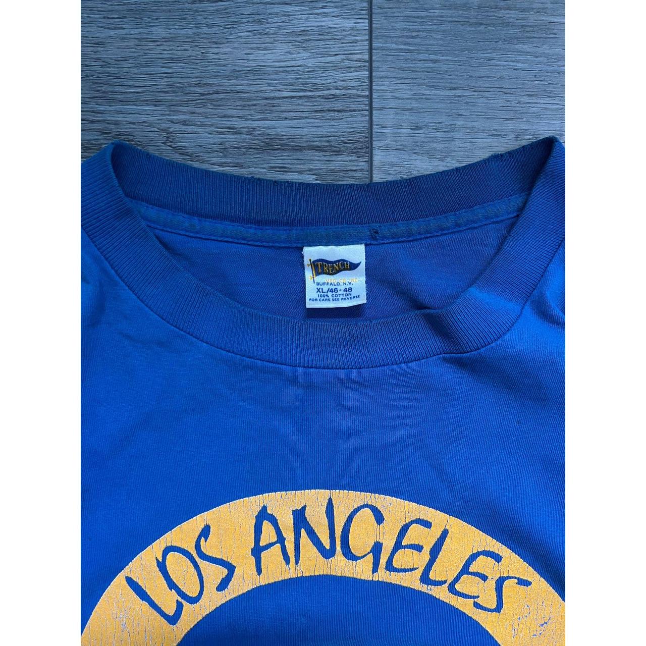 Vintage 1980 Los Angeles Rams Football T shirt in - Depop