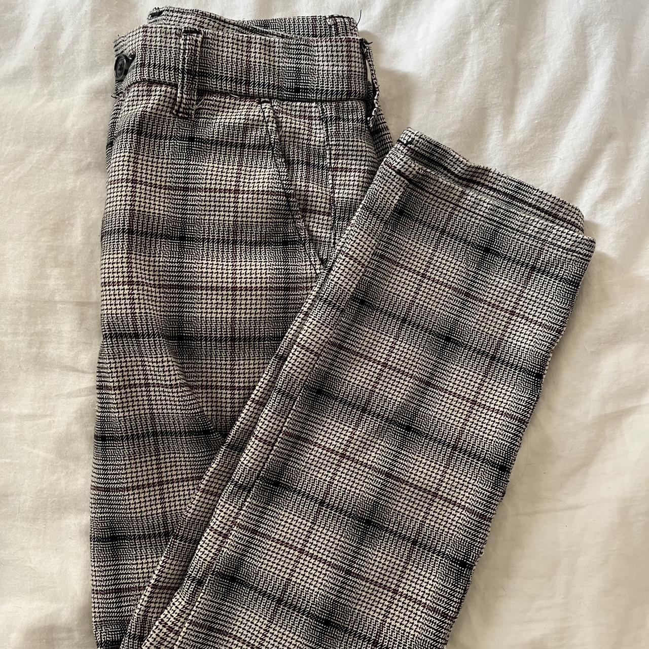 AMERICAN EAGLE STRETCH PLAID PANTS #AE #stretch... - Depop