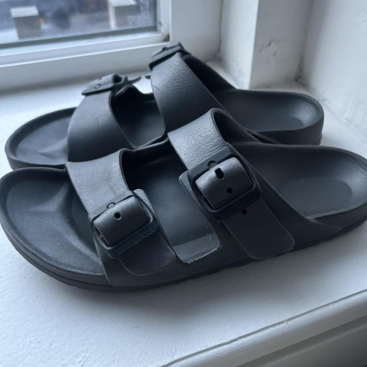 womens grey birkenstocks