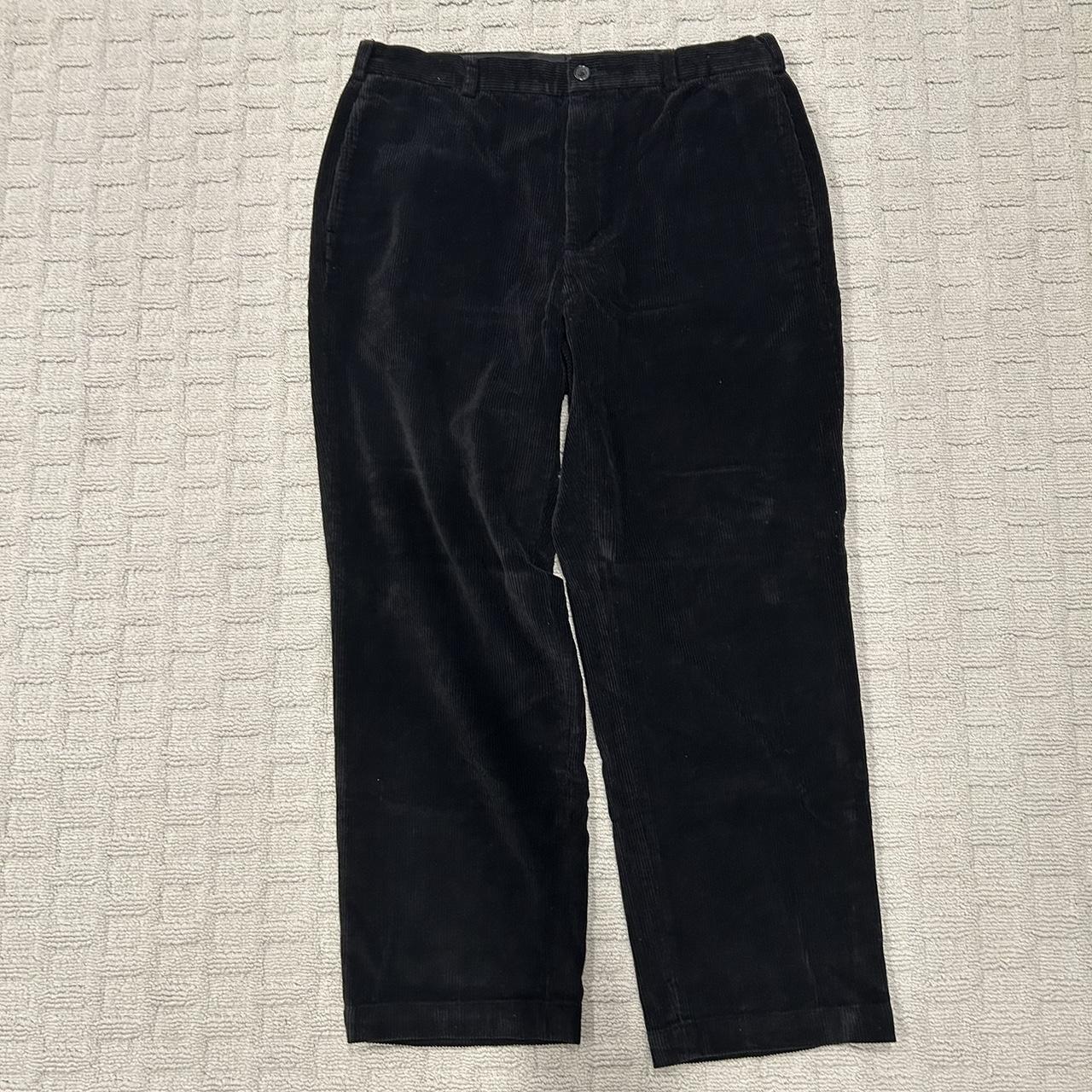 Brooks Brothers Men's Black Trousers | Depop