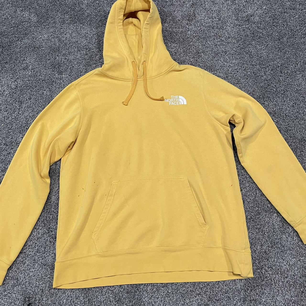 North face hoodie Small stains on sleeve and front... Depop
