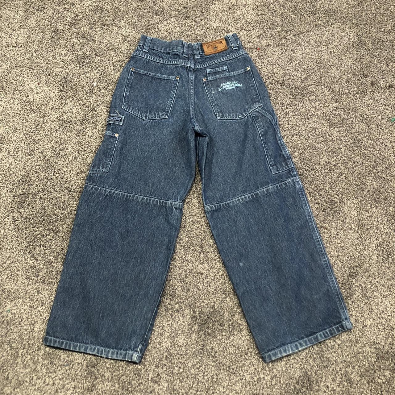 Kids rocawear jeans Super cool and in good condition - Depop