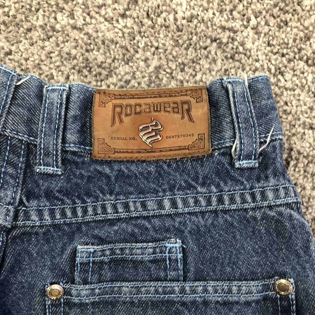 Kids rocawear jeans Super cool and in good condition - Depop