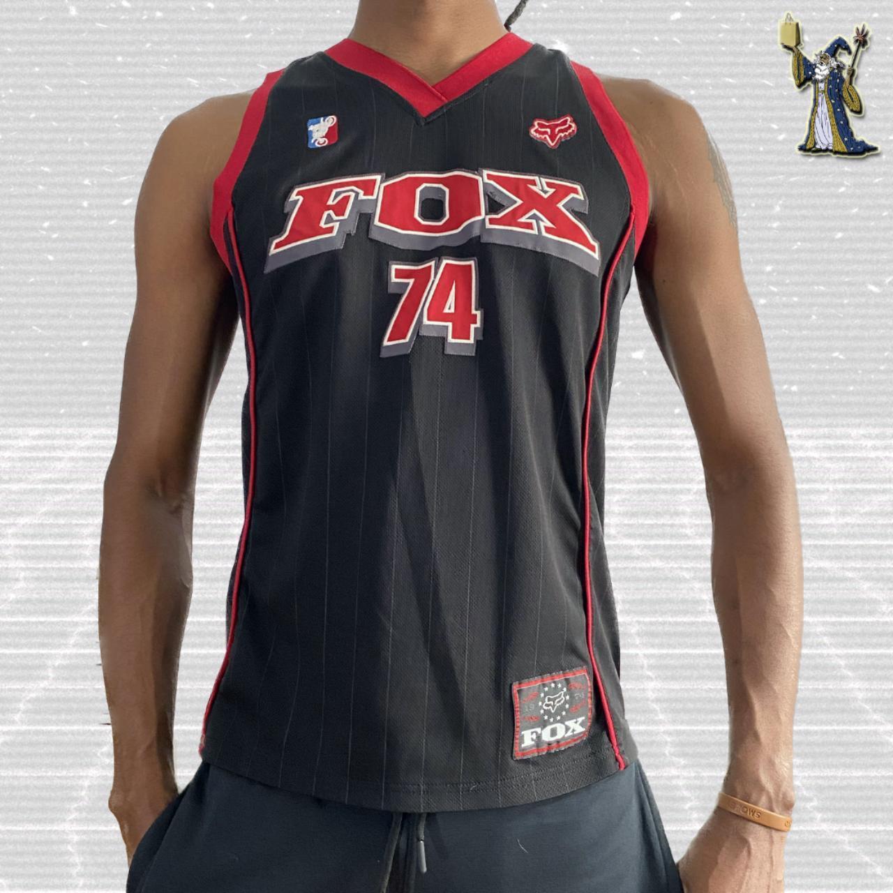 ビンテージ FOX 2000 FX Jersey ブラック ビンテージ FOX 2000 FX