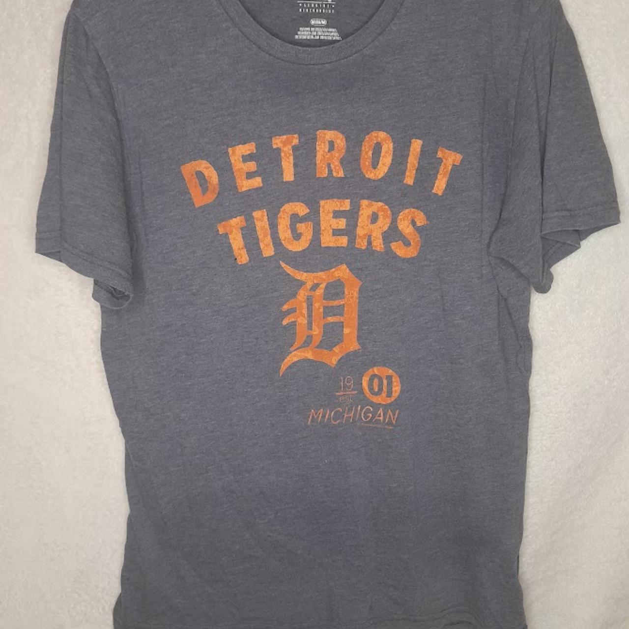 Detroit Tigers T Shirt - Depop