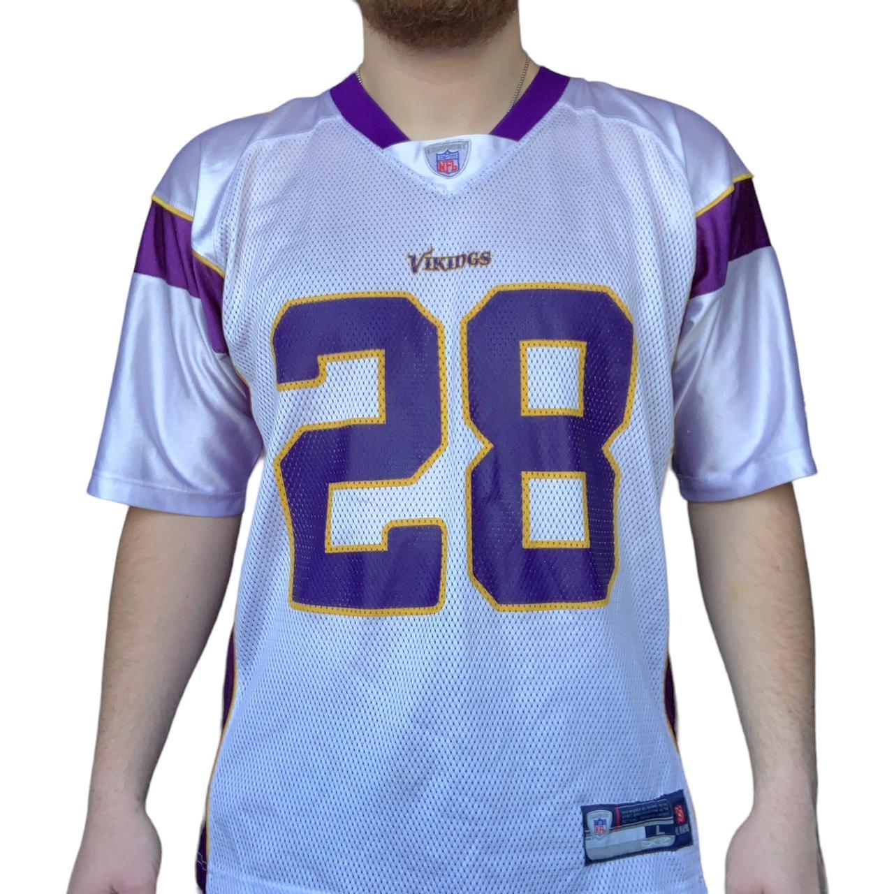 Reebok Minnesota Vikings Adrian Peterson Purple Collectible 