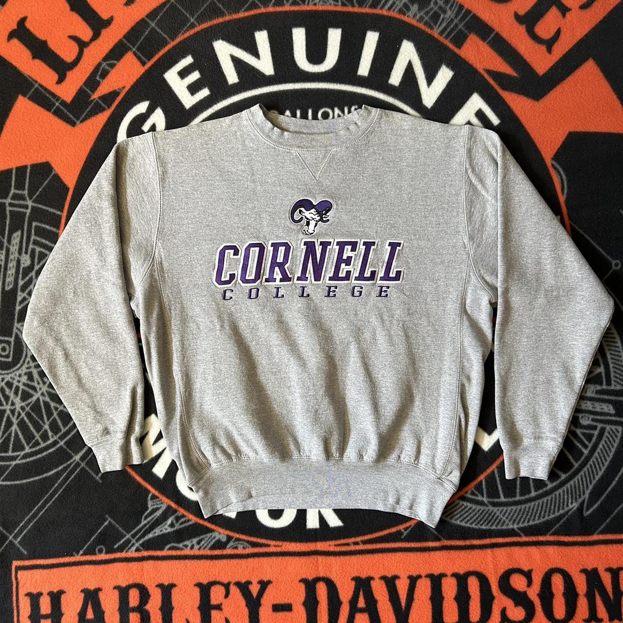 Vintage Men's Sweatshirt - Grey - L