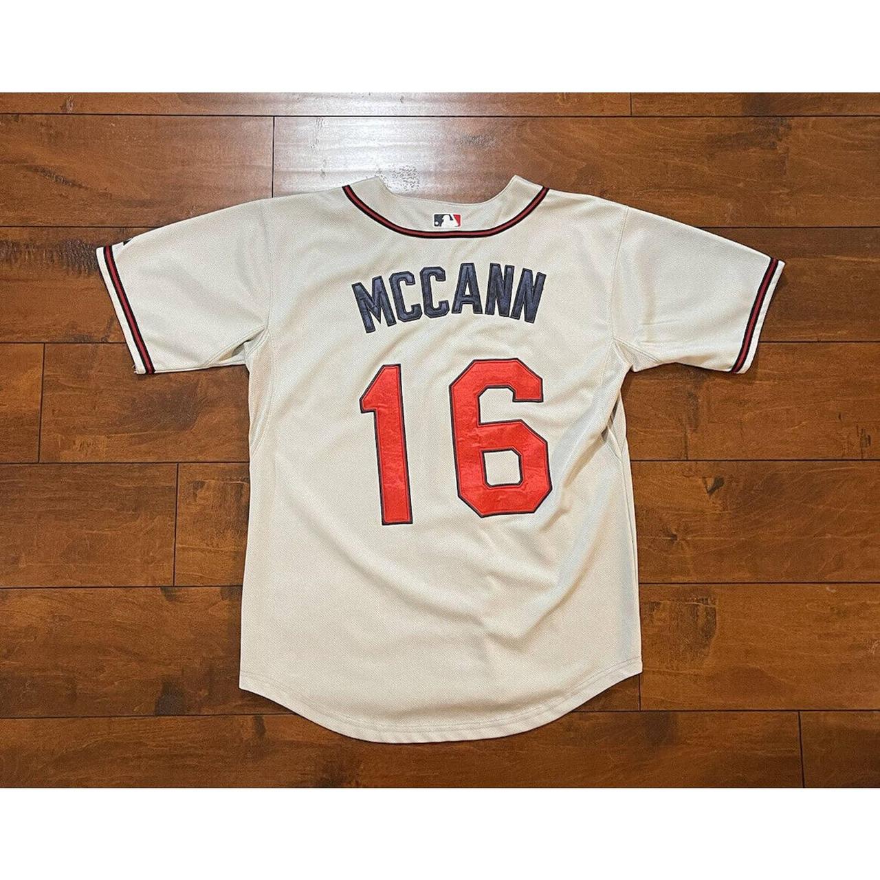Red Used Adult Men's Small Men's Majestic Atlanta Braves Jersey |  SidelineSwap