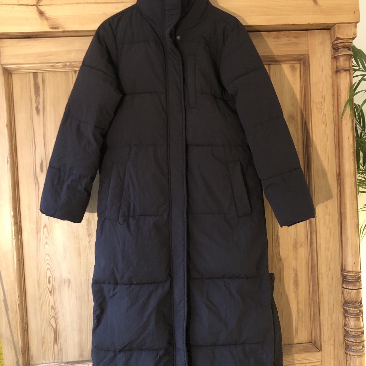 Moss Copenhagen Evanna Steppmantel, 120cm lang,