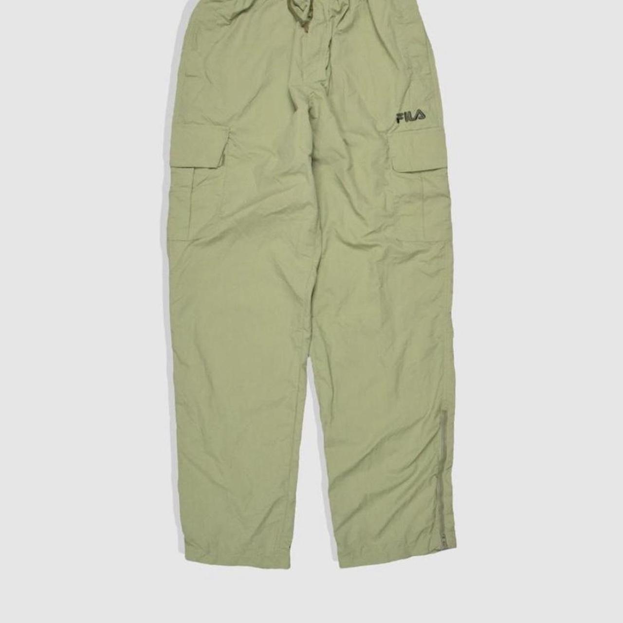 Fila wide leg sweatpants with cargo pockets in velour | ASOS