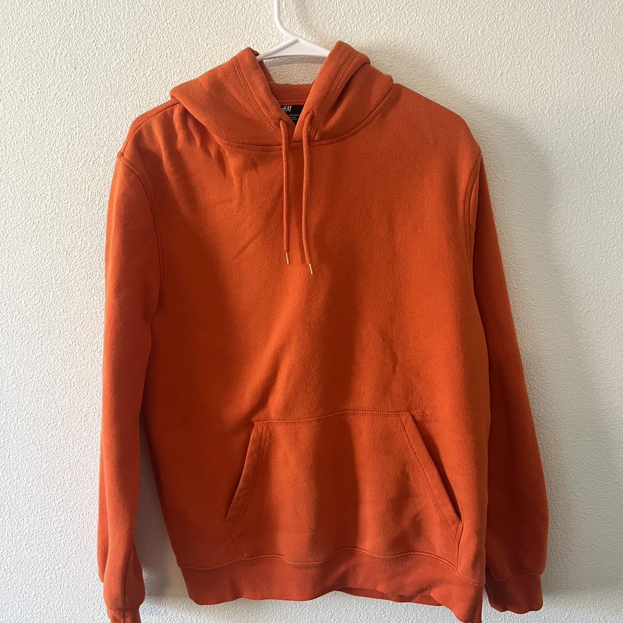 Hm best sale orange hoodie