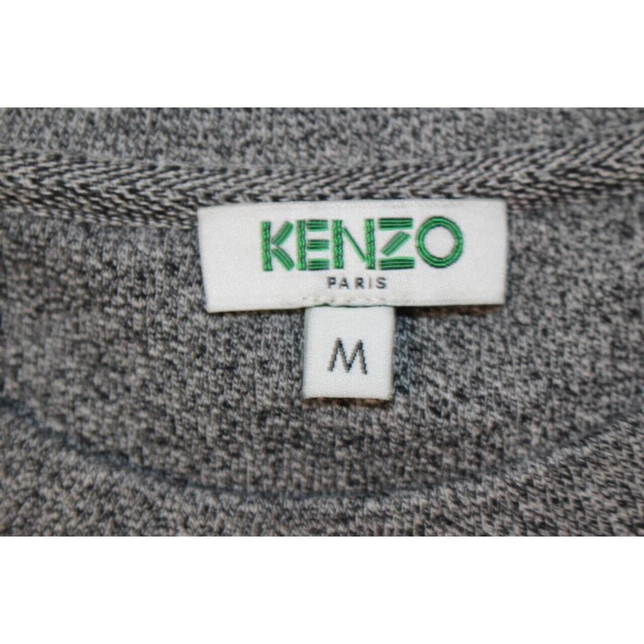 Gray Gold Kenzo Paris Eiffel Tower Kids Medium Long... - Depop