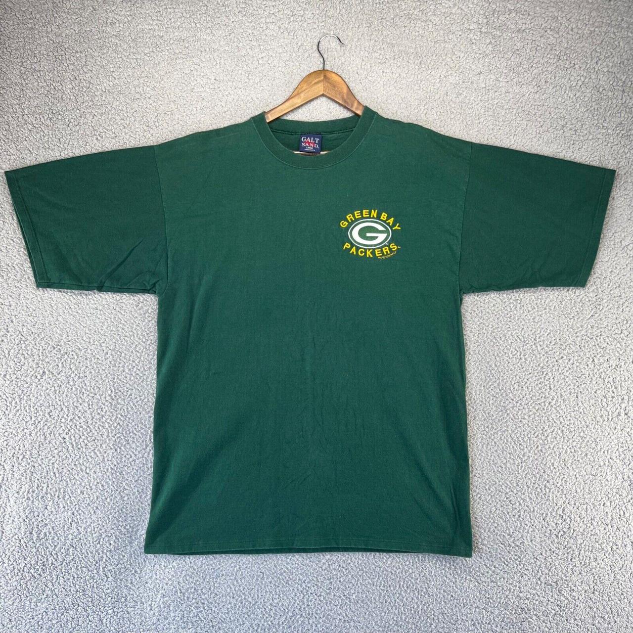 Vintage 90s Galt Sand Green Bay Packers Sweatshirt - Depop