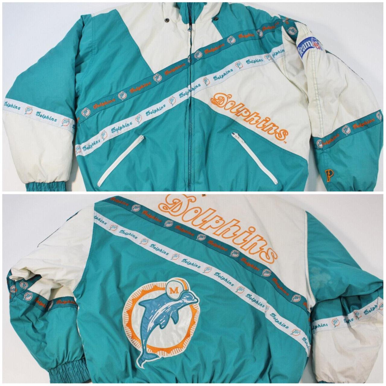 Vintage 90's Bike NFL Miami Dolphins baseball style - Depop