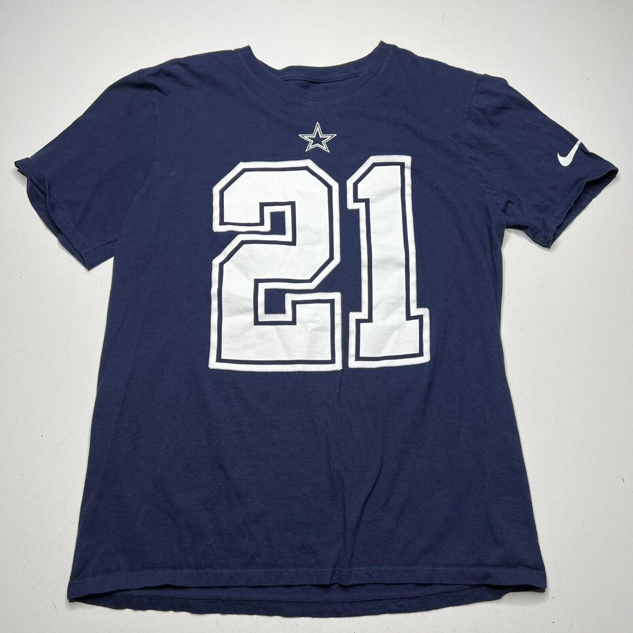 New Blue Nike Dallas Cowboys T-Shirt Medium