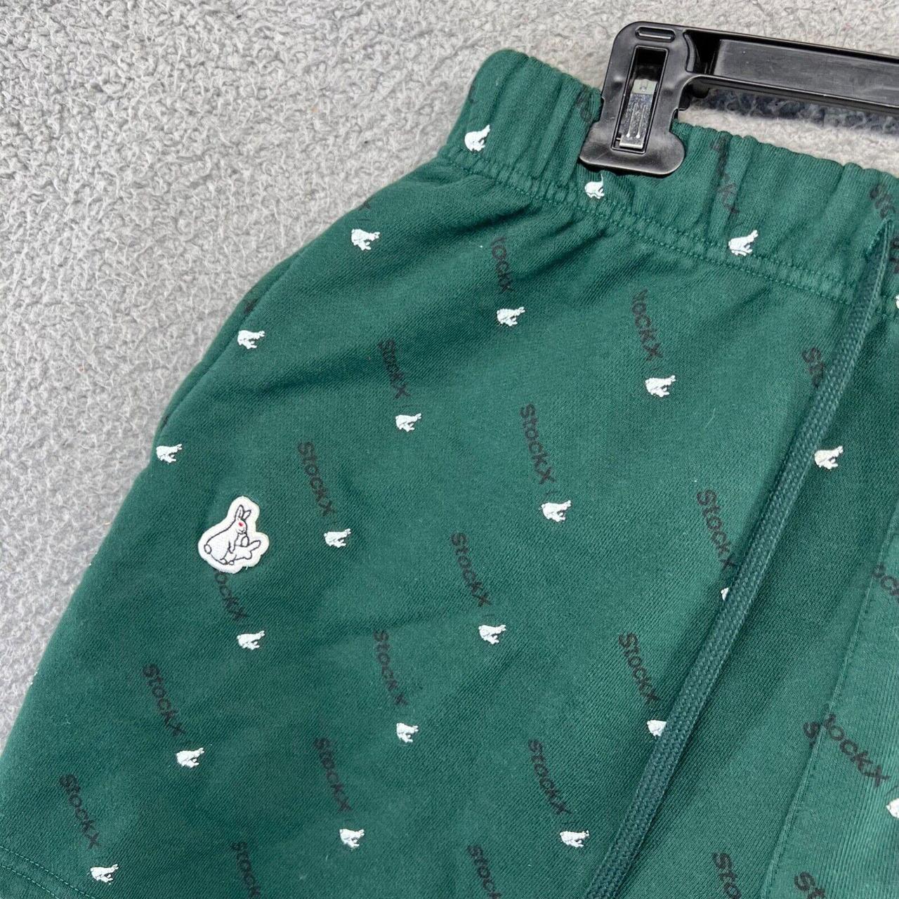 Rabbit Men's Green Shorts Depop