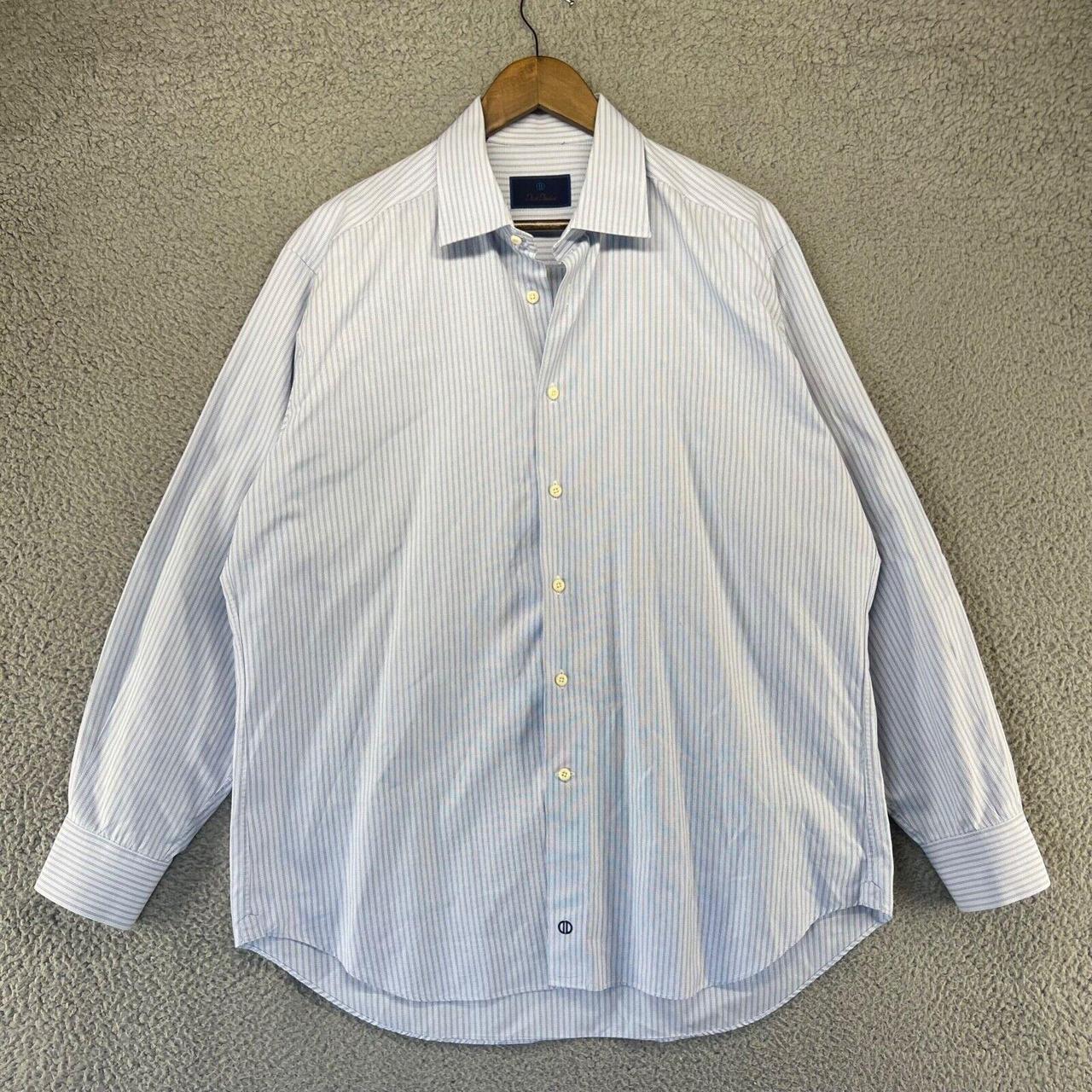 David Donahue Men's White Shirt | Depop