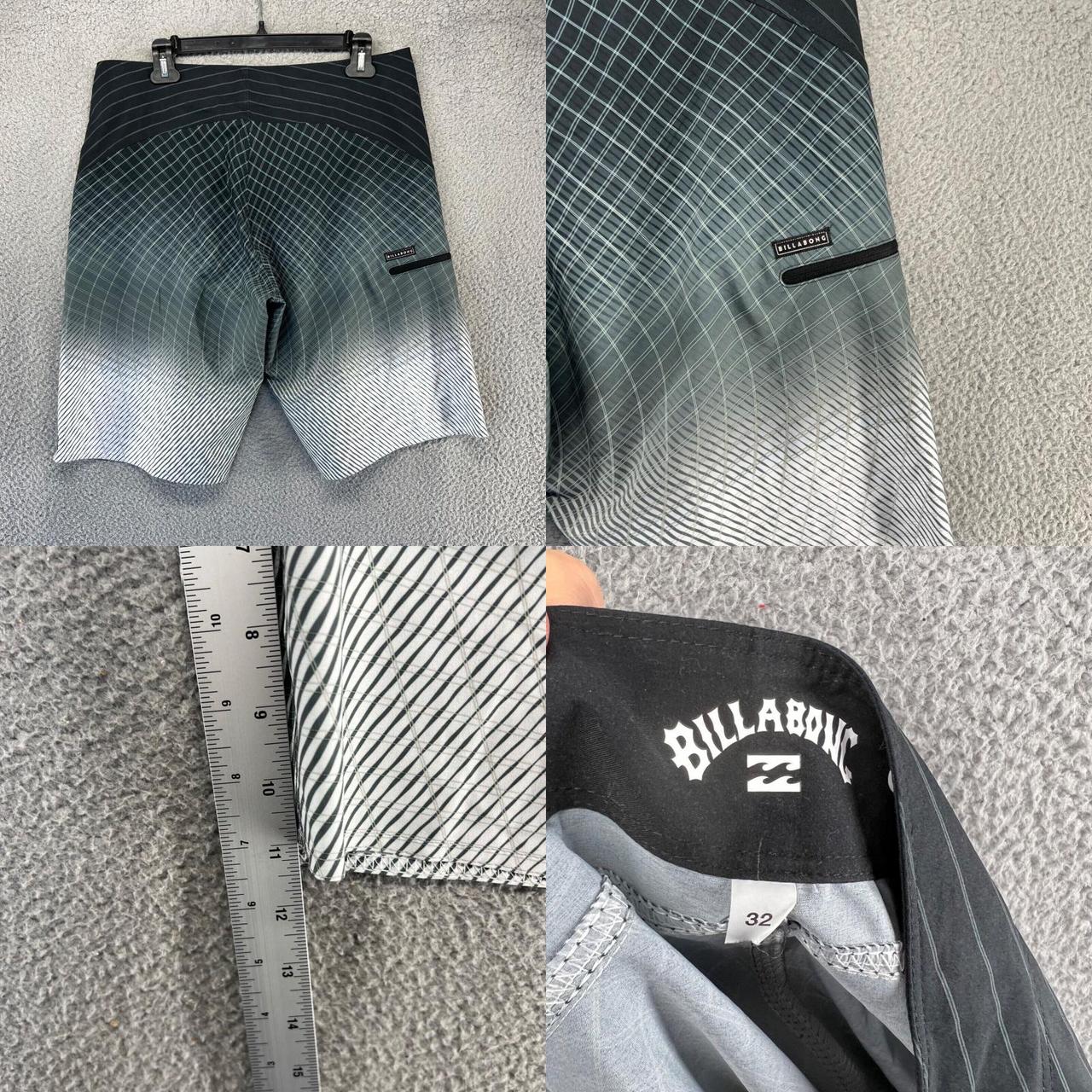 Billabong Men's Black and White Shorts (4)