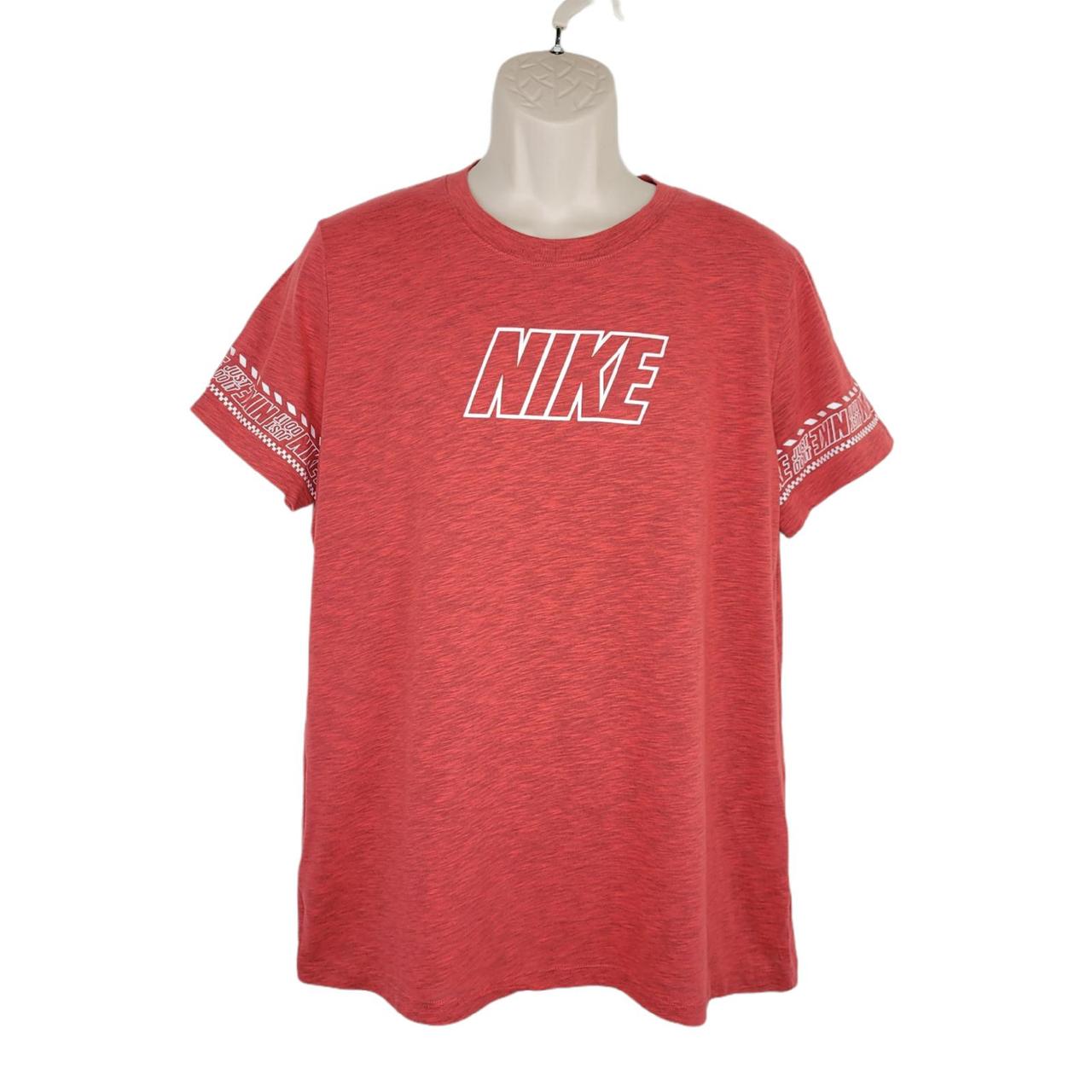 Nike Men's T-Shirt - Red - XL