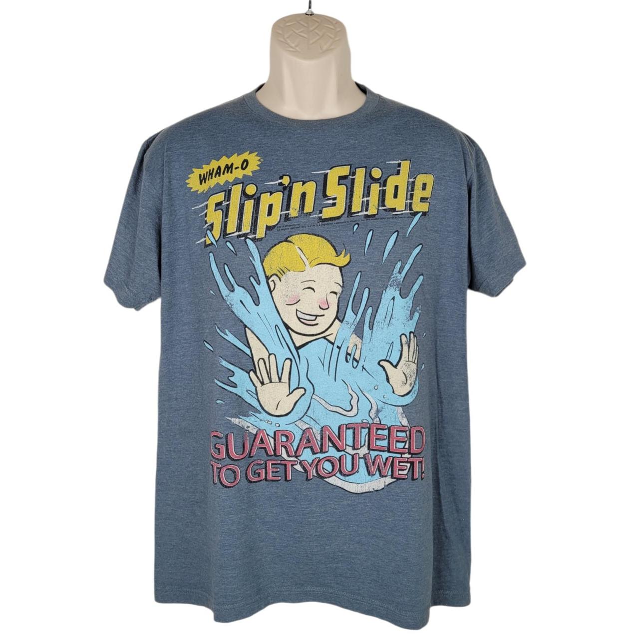 Savvy Wham o Slipn Slide T Shirt Mens Size Large... - Depop