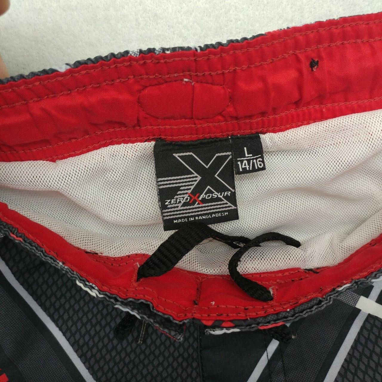 ZeroXposur Board Short Mens Large L Gray Argyle Swim... Depop