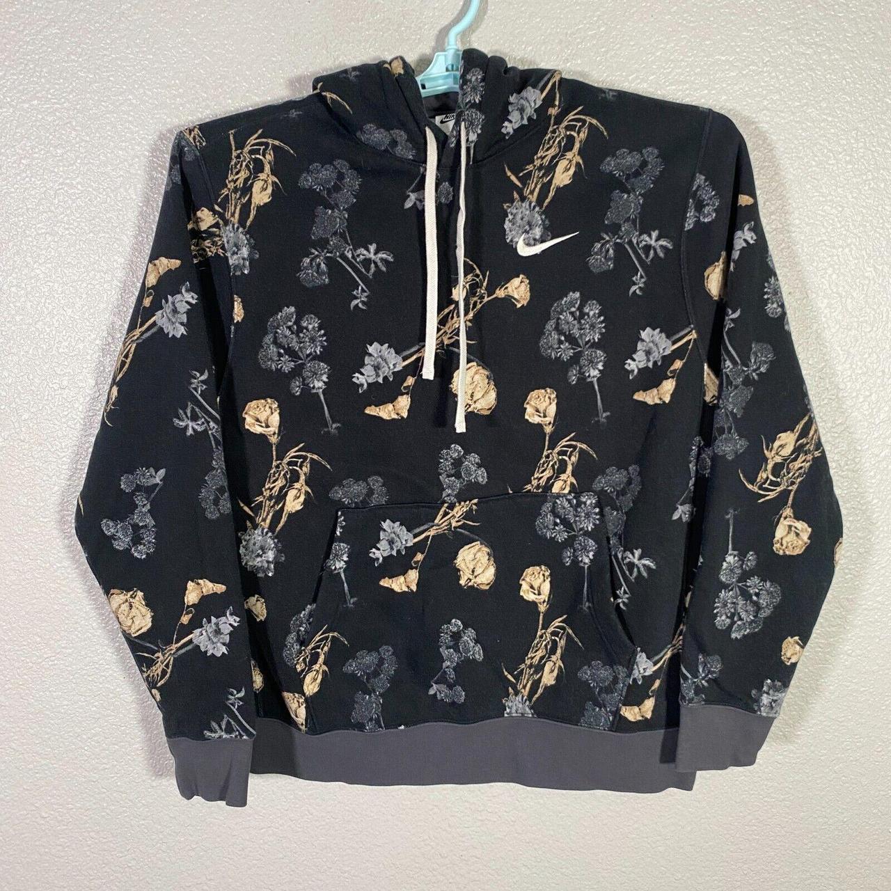 mens nike sweater black