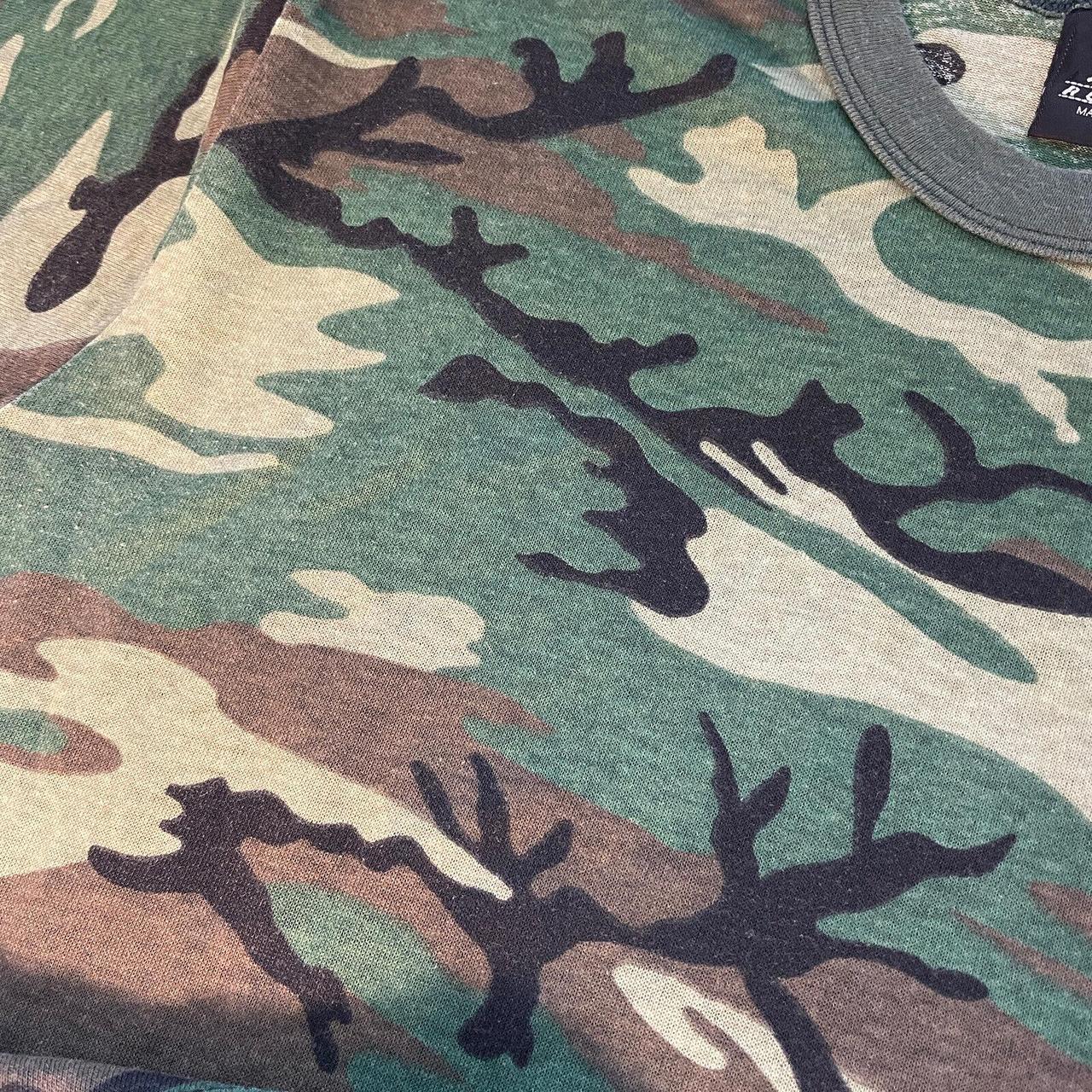 Rothco Woodland Green Camo T-Shirt