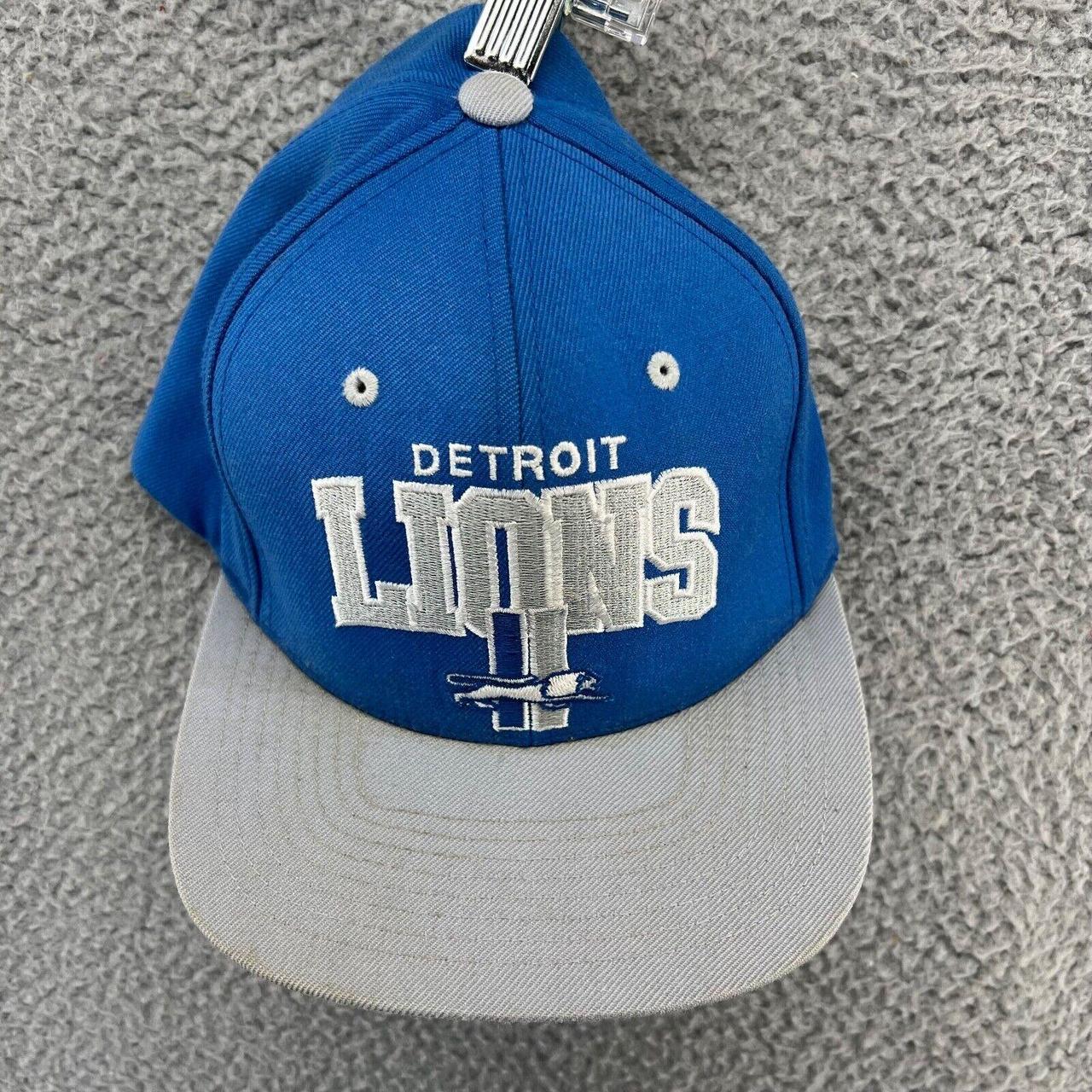 Brand New NFL Detroit Lions Mitchell N Ness SnapBack - Depop