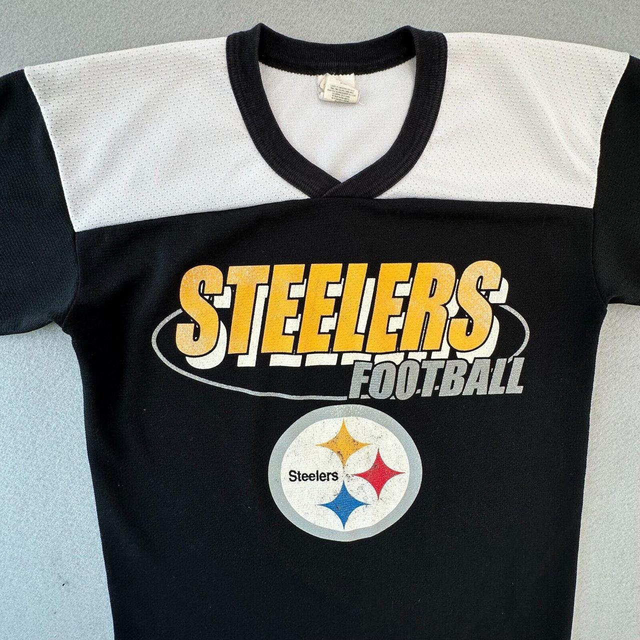 VINTAGE Pittsburgh Steelers Football Jersey Youth... - Depop