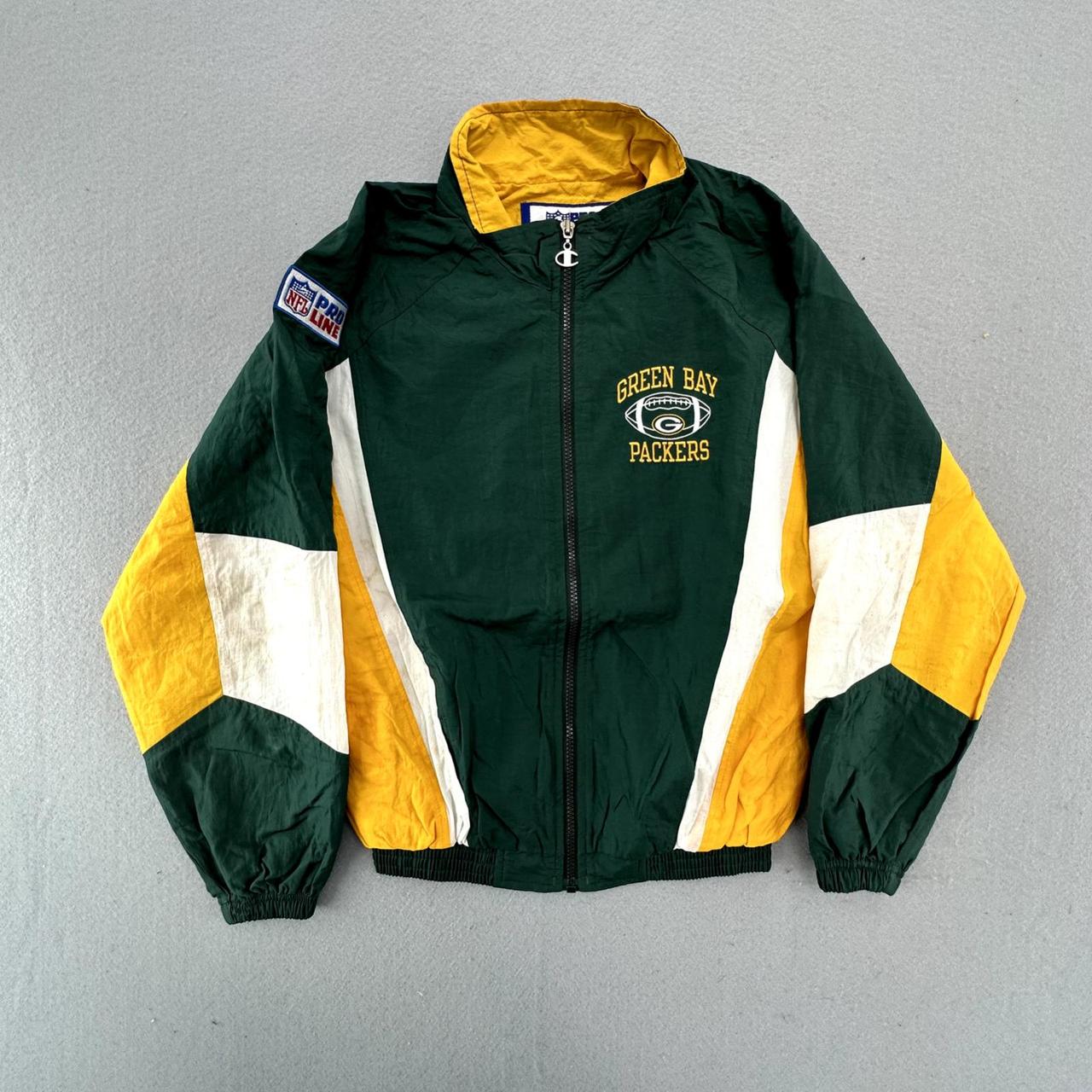 Green Bay Packers Pro Line Starter jacket Size - - Depop