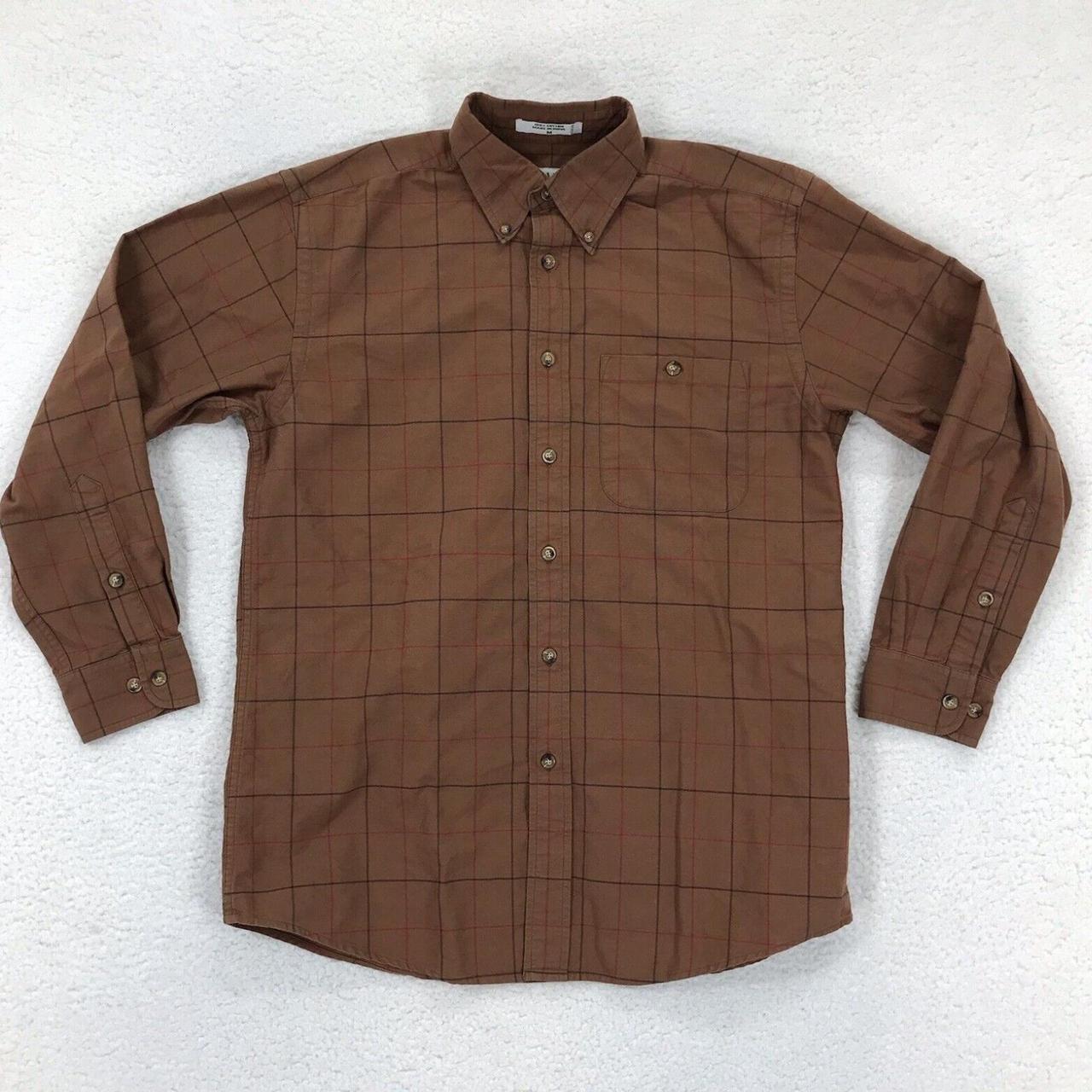 Orvis Men's Brown Shirt